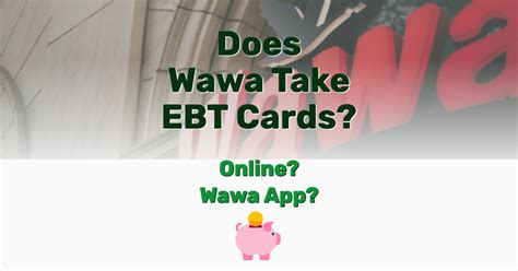 Does wawa take ebt - Entering your ZIP code will allow you to see if any Aldi stores participate in the EBT online integration. Once you have located the store, you can add EBT-eligible grocery items from Aldi into your cart. Once you are done shopping, allocate the necessary EBT benefits for the order. The delivery and pick-up service is active from 9 am to 8 pm.